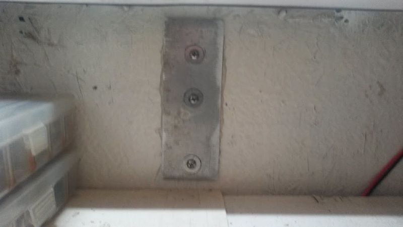 Extension bracket backing plate