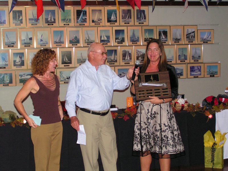 Debbie Fehr wins the<BR>Perpetual Crew Award