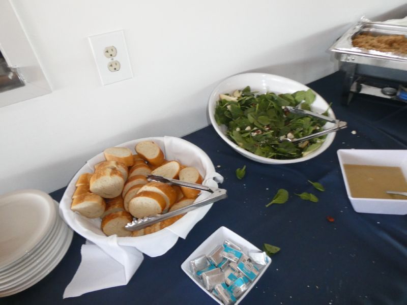 bread & salad ...