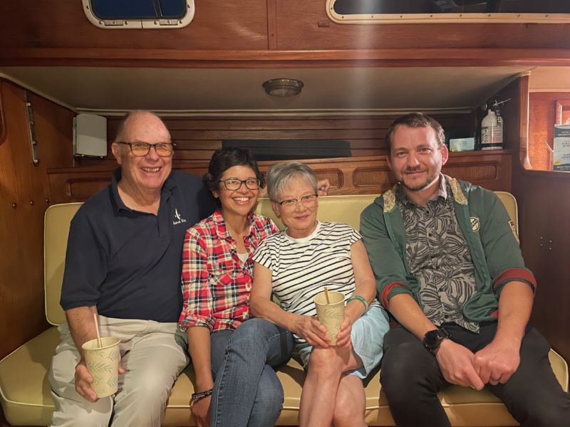 Mai Tais on <I>Zenith</I><BR>Dan, Joanne<BR>Myphi, Anthony