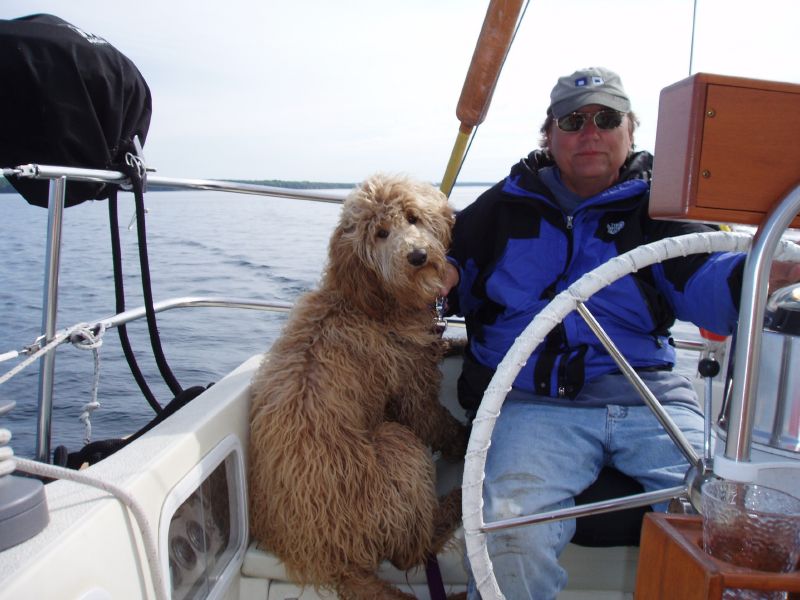 Bailey<BR>Ginny & Dan Charles<BR><I>Four Winds</I><BR>on Lake Superior