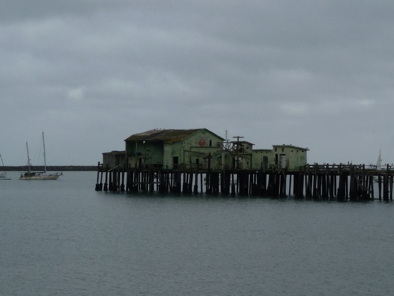 old fishing pier.