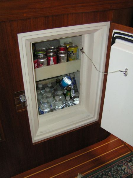 beverage fridge ...