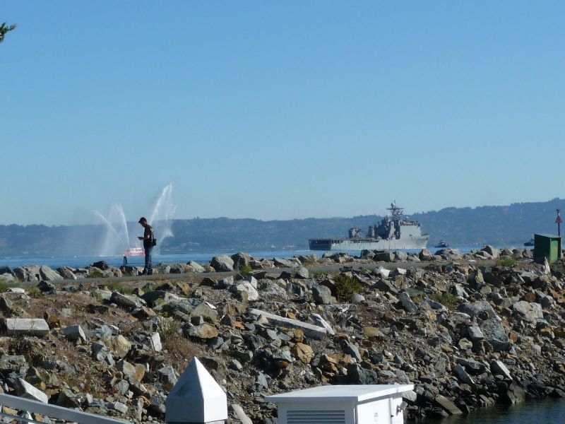 Fleet Week ship.