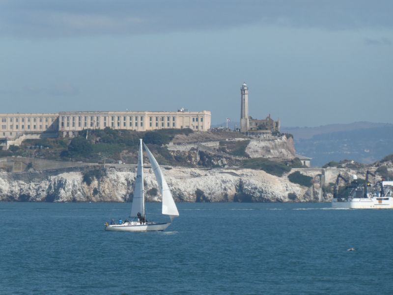 Cassi at Alcatraz