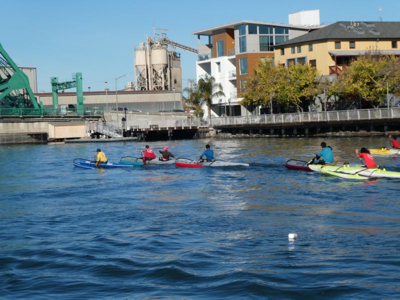 Paddlers fun ...