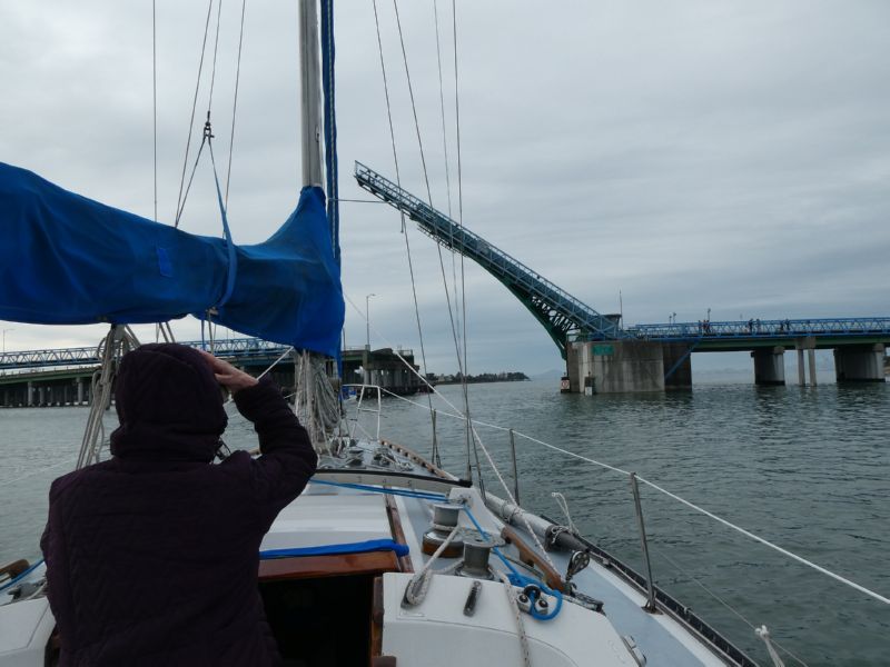 Bay Farm Bridge.