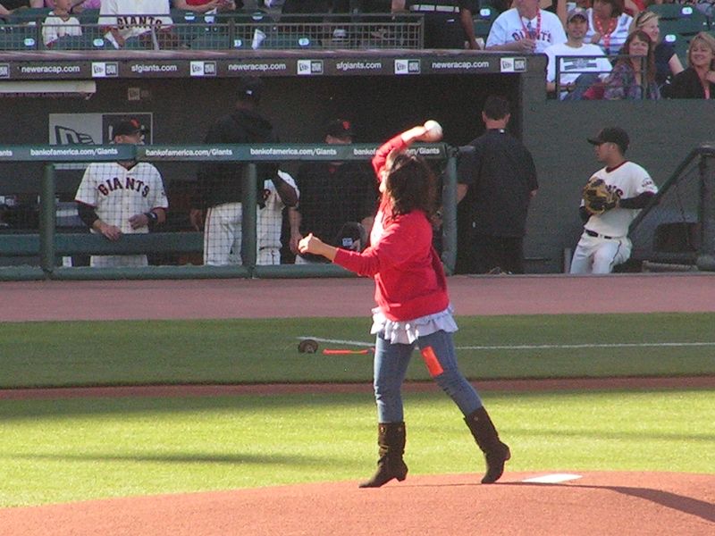 first pitch