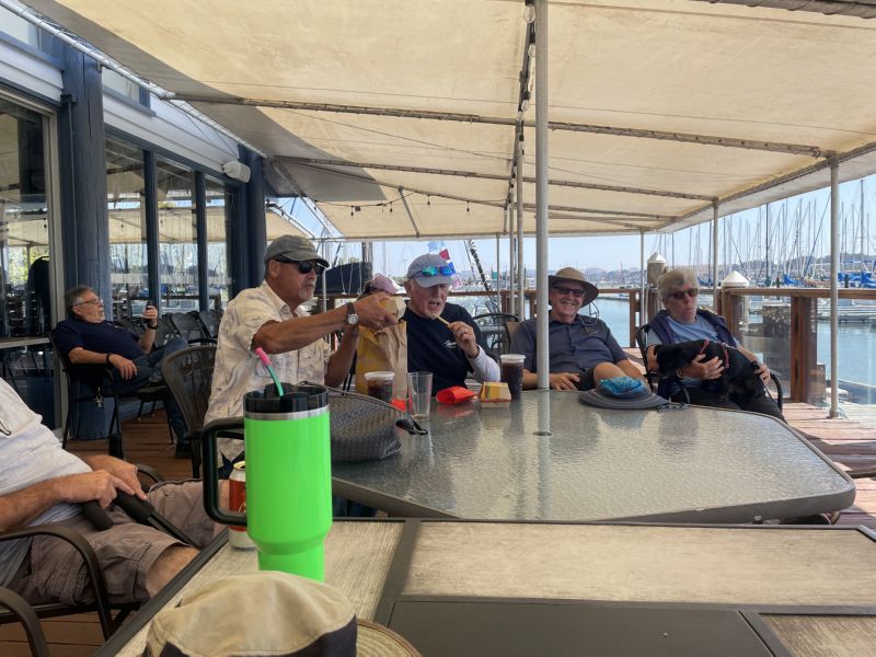 Saturday porch time ...