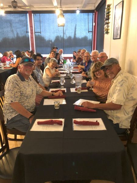 At Manny's Steakhouse.