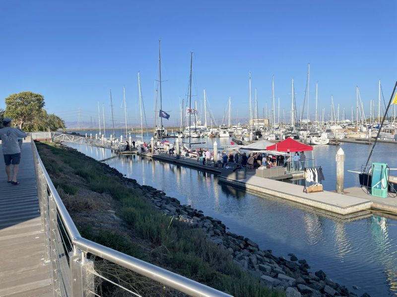 Welcoming<br> Westpoint dock ...