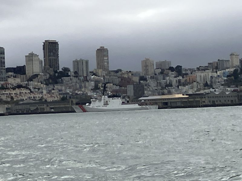 Coast Guard cutter.