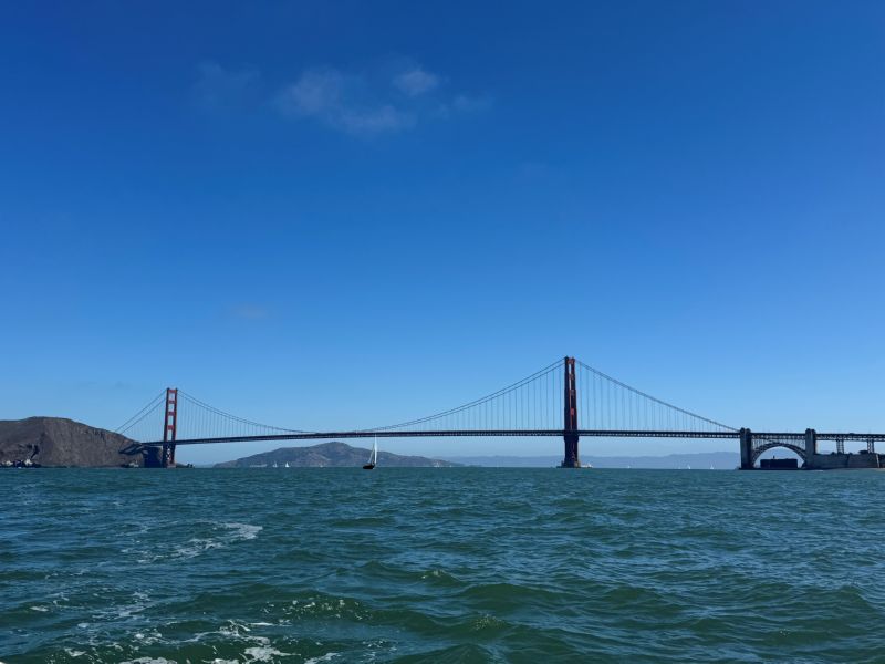 The Golden Gate<BR>from outside