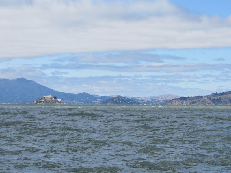 Alcatraz and Whitecaps ...