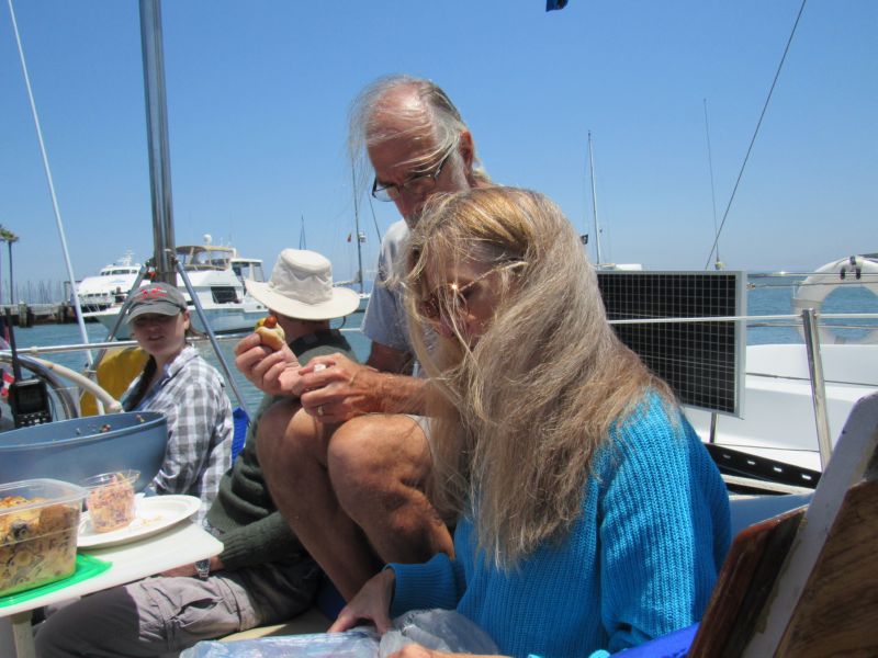 Rob & Karen.