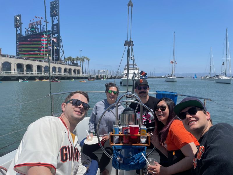 happy crew. 
