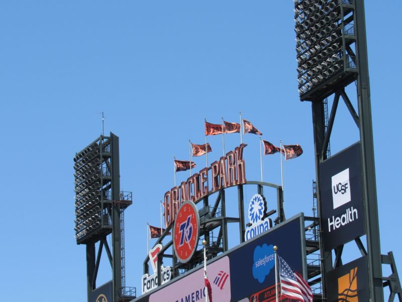 flags whipped.
